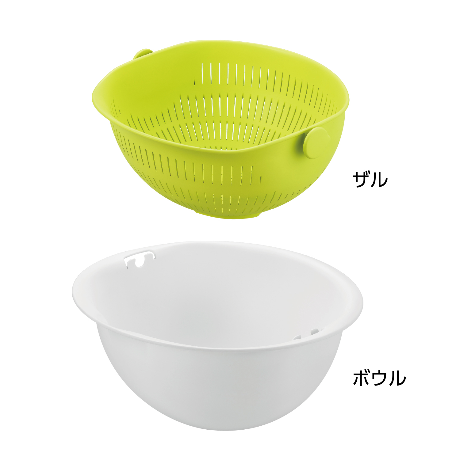 Miracle Colander Bowl Large / Akebono Industry Co., Ltd.
