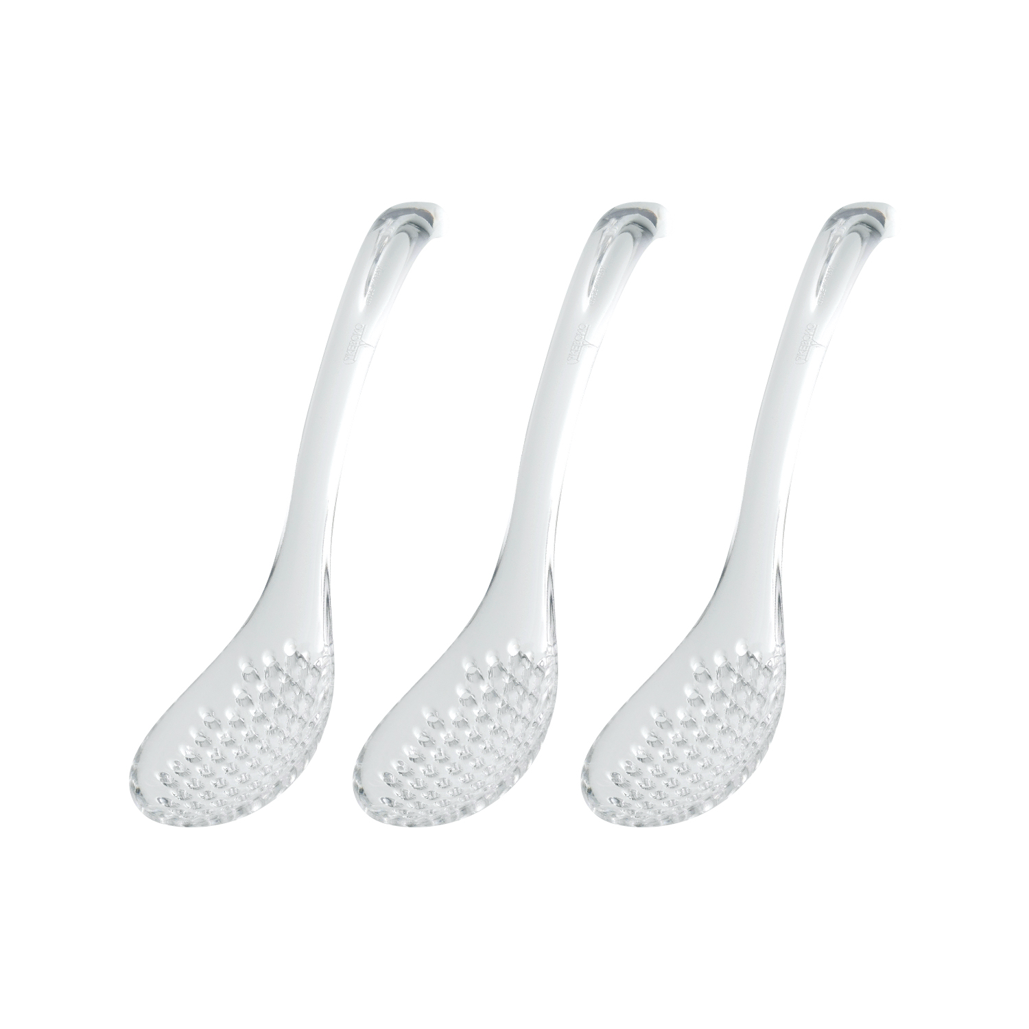 Durable Holed Chinese Spoon Clear / Akebono Industry Co., Ltd.