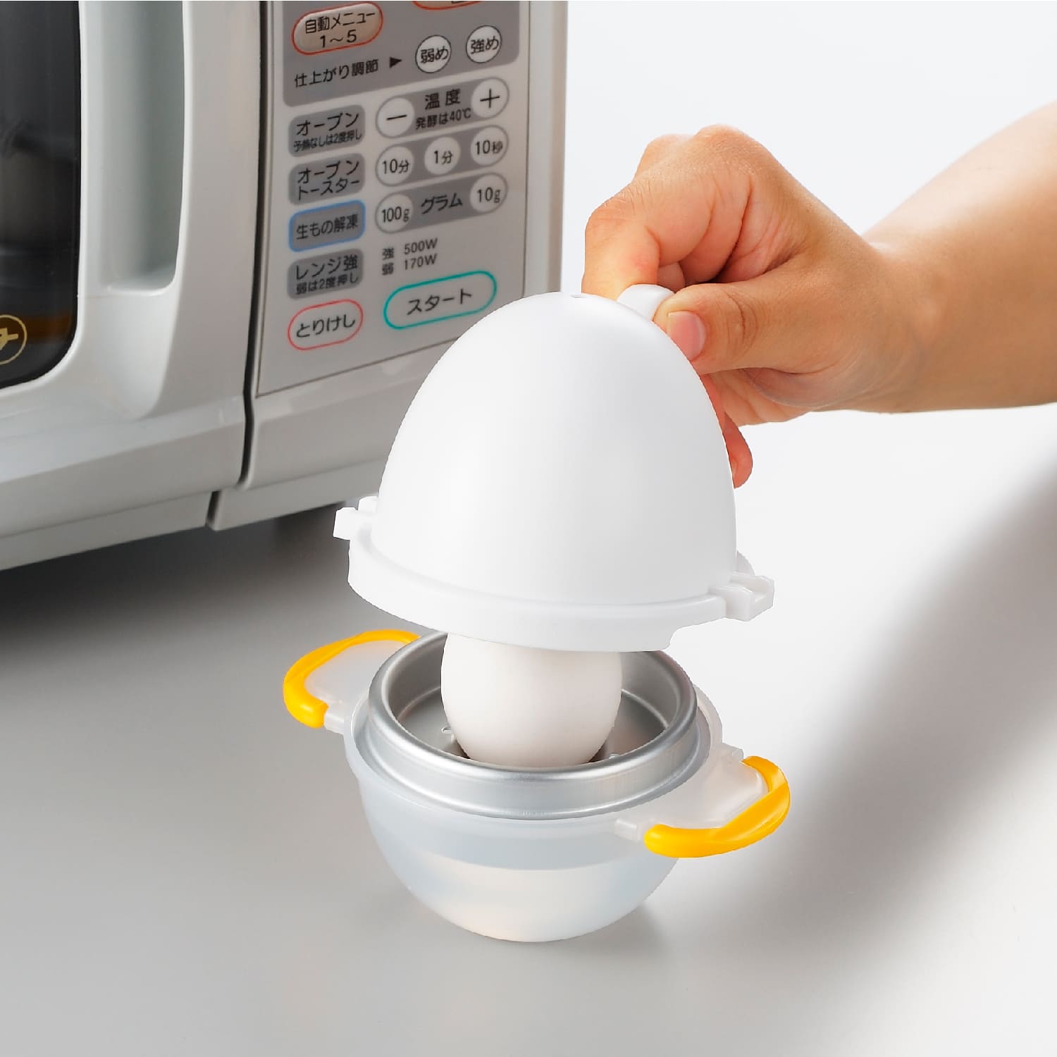 卵 ゆで メーカー レンジ 電子